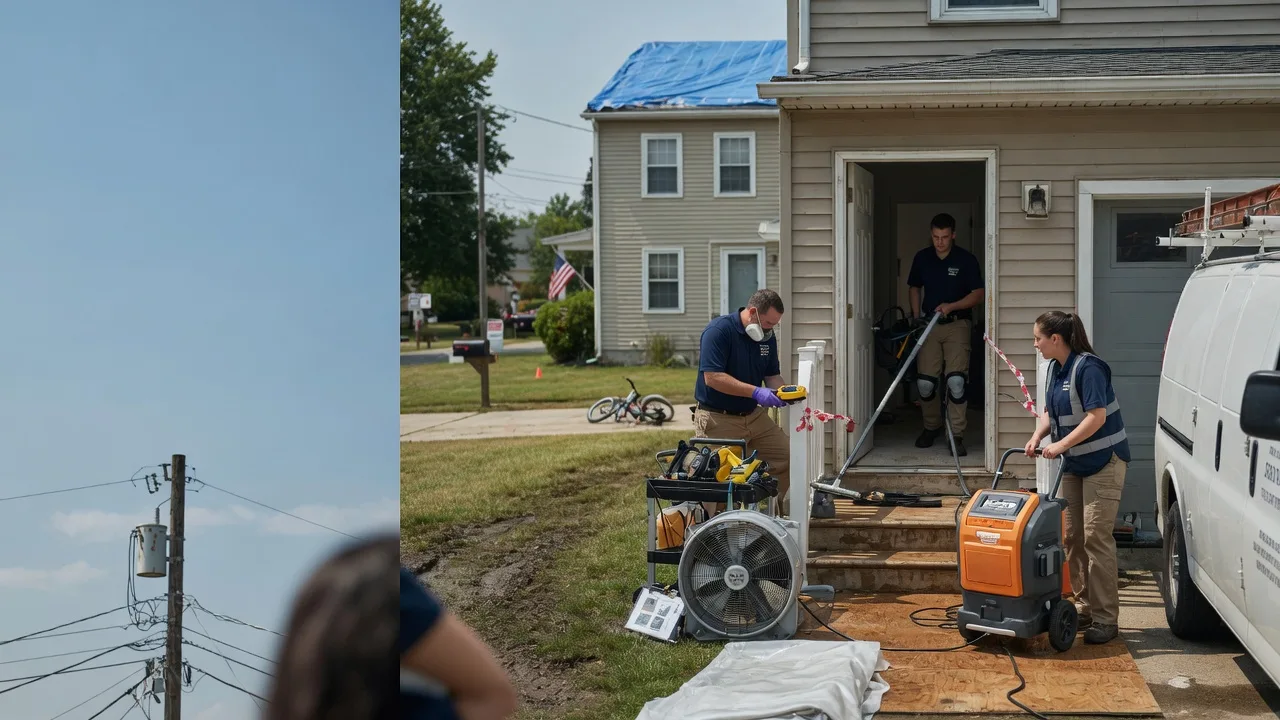 Water Damage Repair in Milton, LA near me